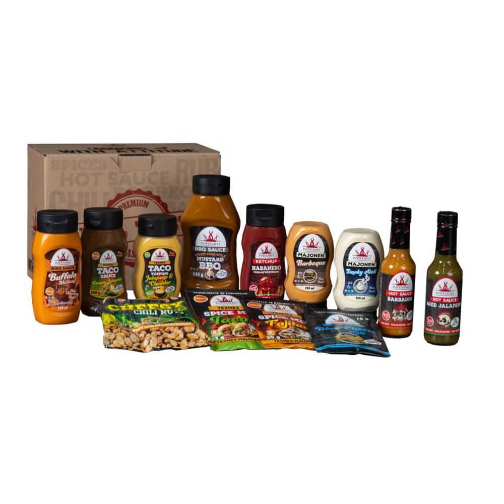 Poppamies gåvopaket 13 produkter