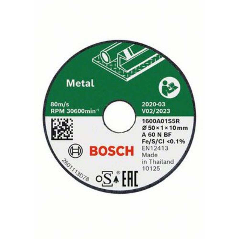 Bosch EasyCut&Grind kapningsskiva för metall 50 mm 3 st