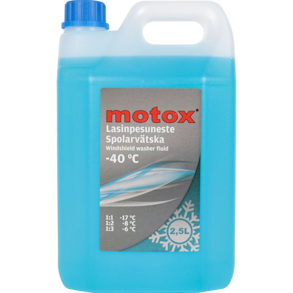 Motox spolarvätska koncentrerad -40 °C 2,5 L
