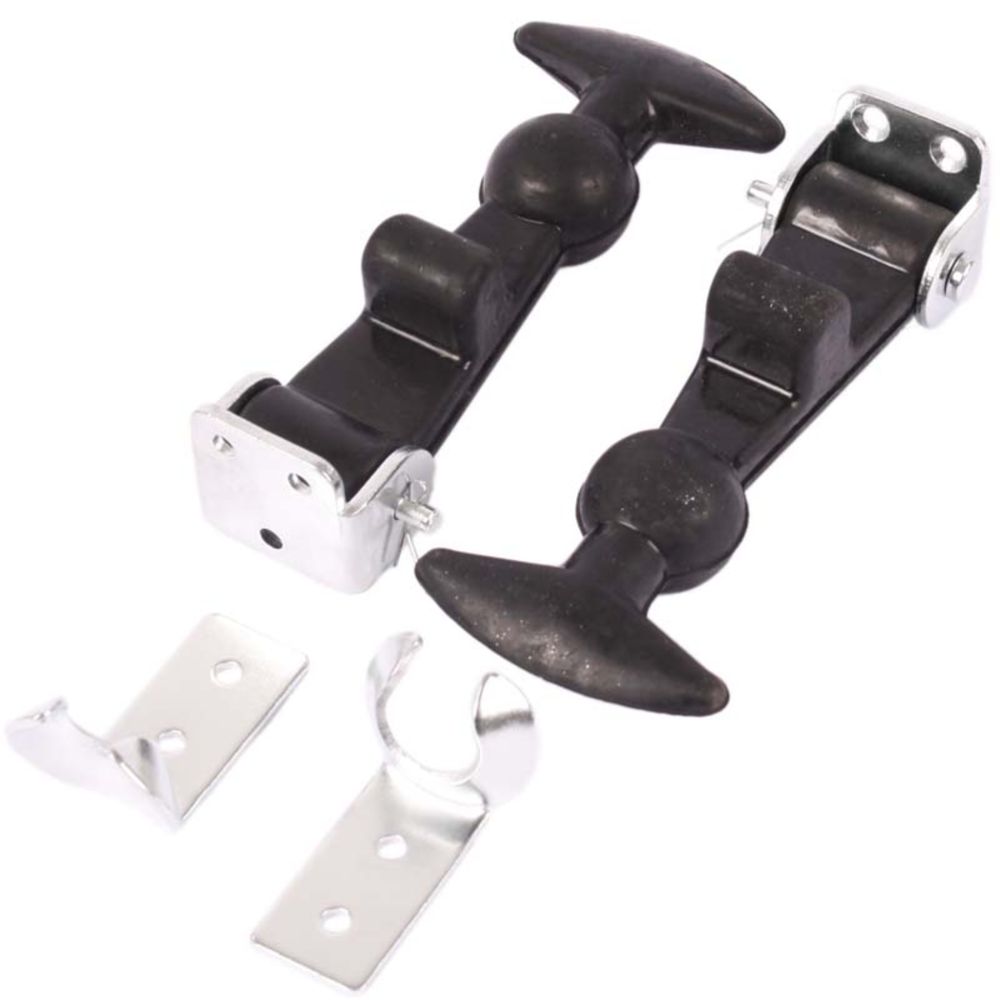 Motorhuvslås gummispänne 2 st. 125 mm