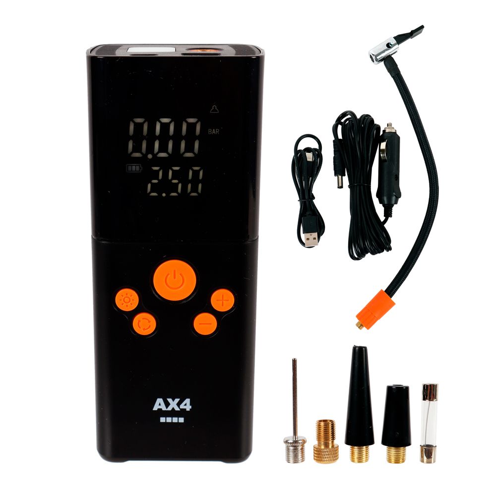 AX4 luftpump uppladdningsbar 150 psi 90 W