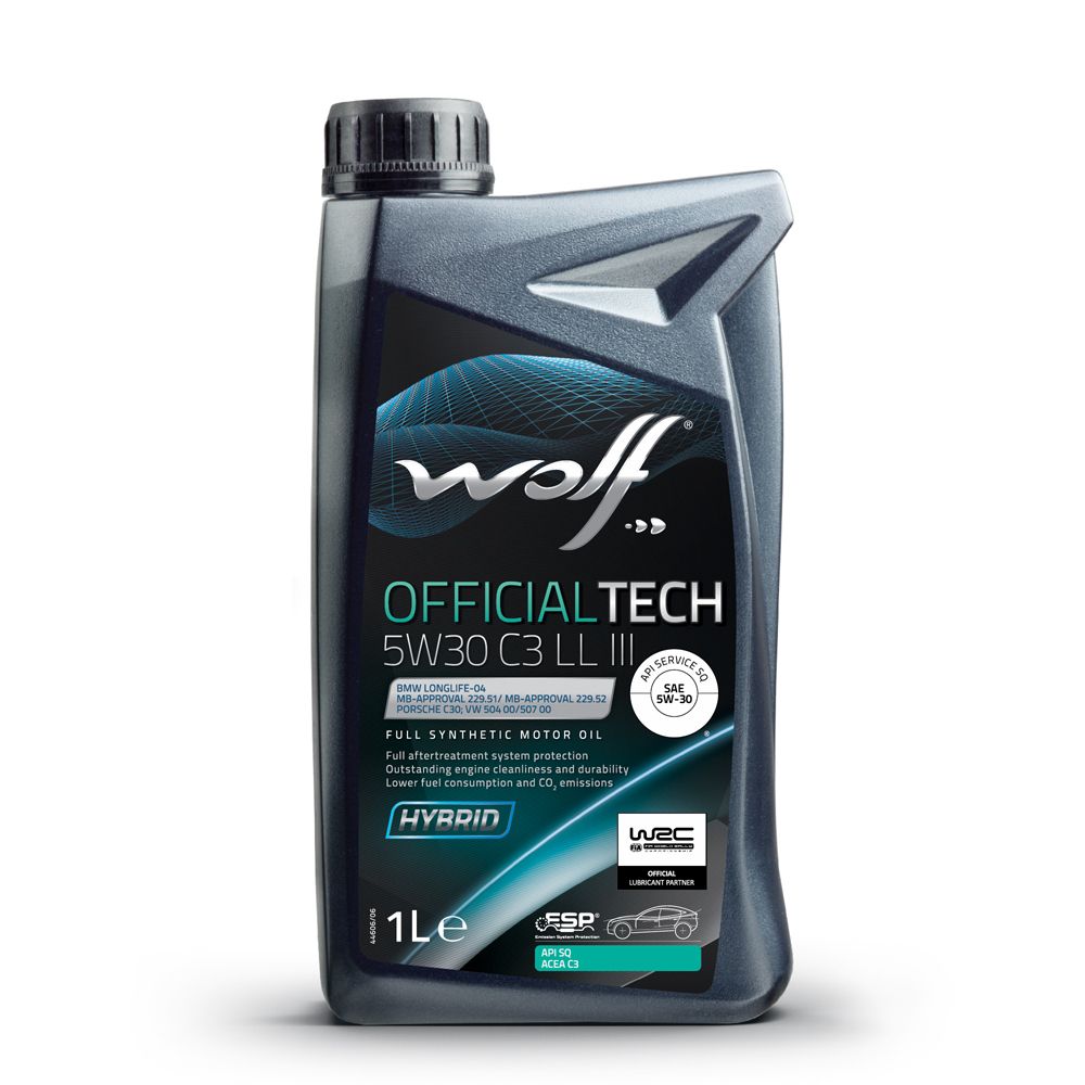 Wolf officialtech 5W-30 C3 LL III 1 L Motorolja