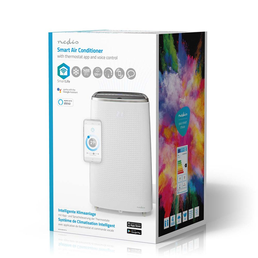 Nedis SmartLife 3-in-1 luftkonditionering 14000 BTU Wi-Fi