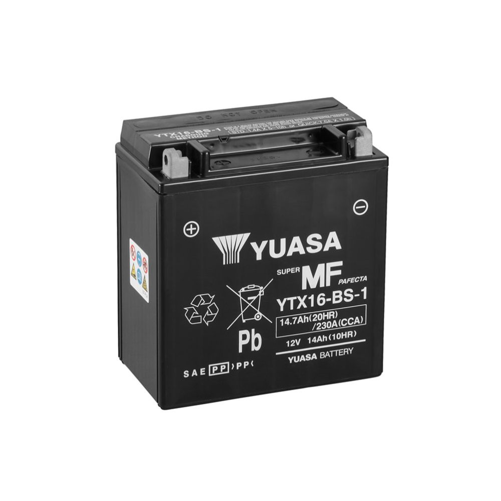 Yuasa MP-akku 12V 14Ah "YTX16-BS-1"