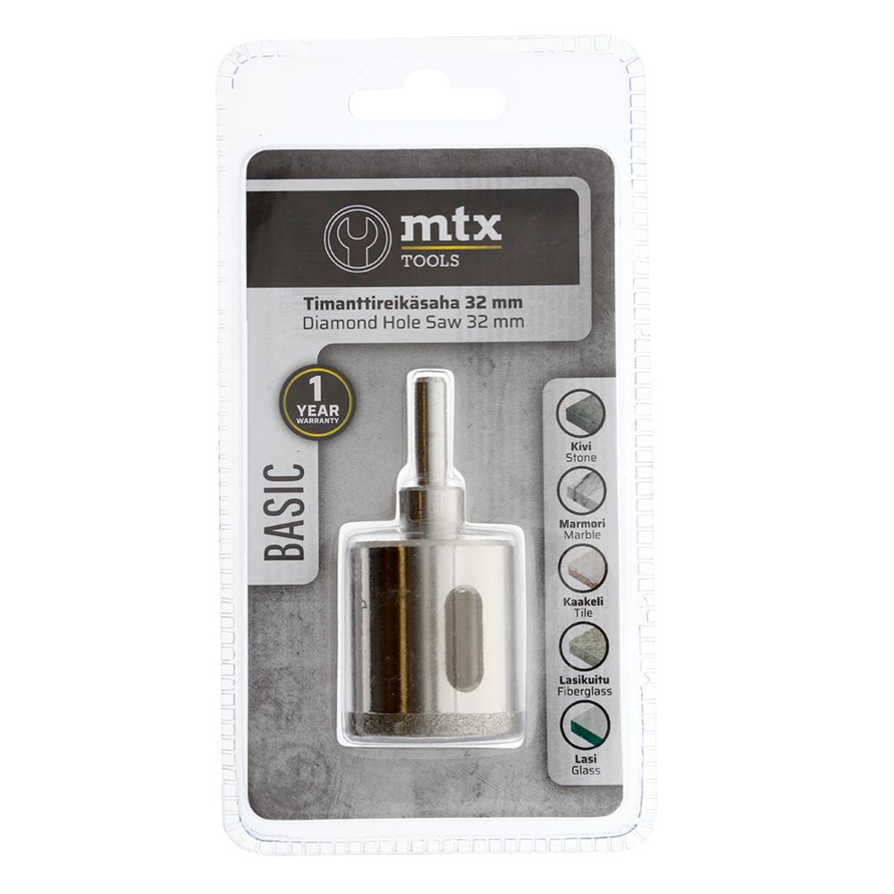 MTX Tools Basic teemantkattega augusaag, 32 mm