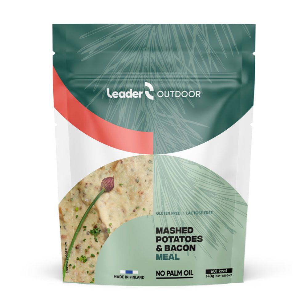 Leader Outdoor Mashed Potatoes & Bacon retkiruoka 140g