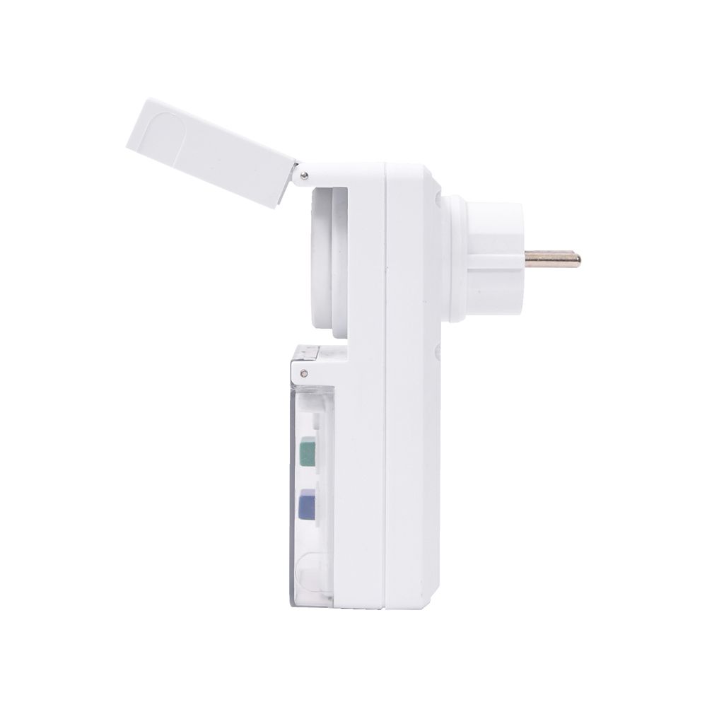 Axxel pistikupesa rikkevoolukaitse, valge, IP44