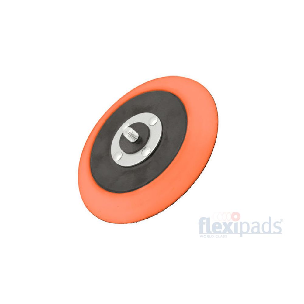 Flexipads takjakinnitusega alusketas, pehme, ø 125 mm, 5/16" UNF