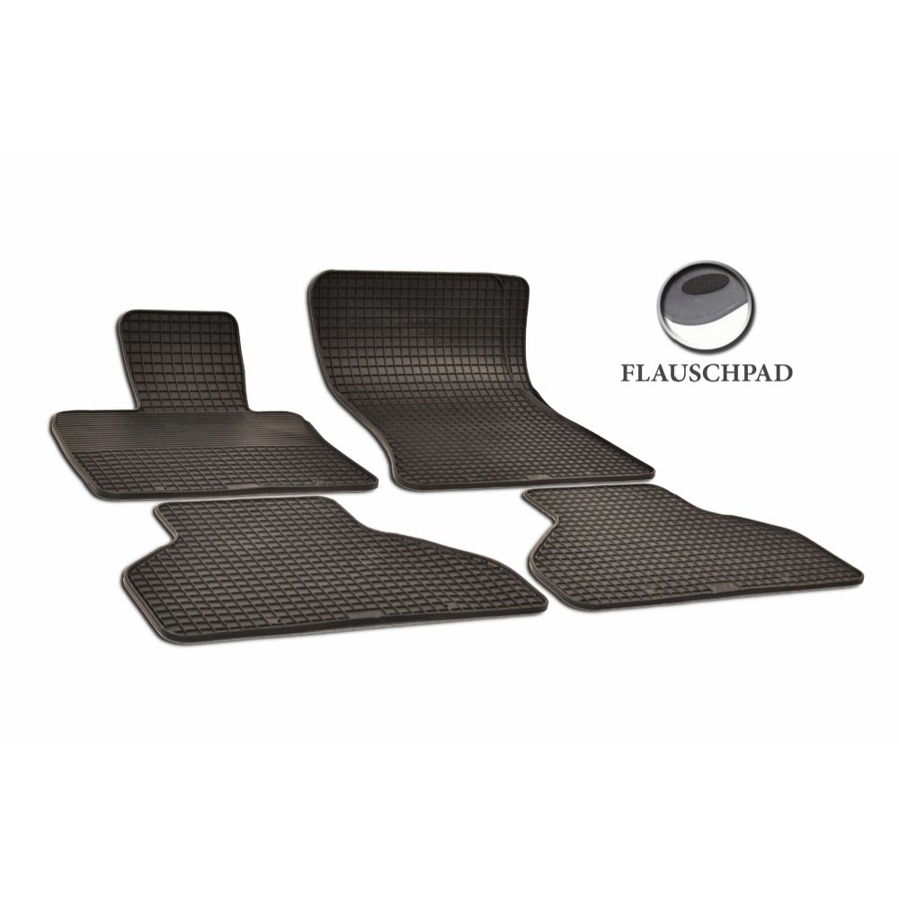 Gummimattsats BMW X5 (E70/F15), BMW X6 (F16) 2007–2019 svart