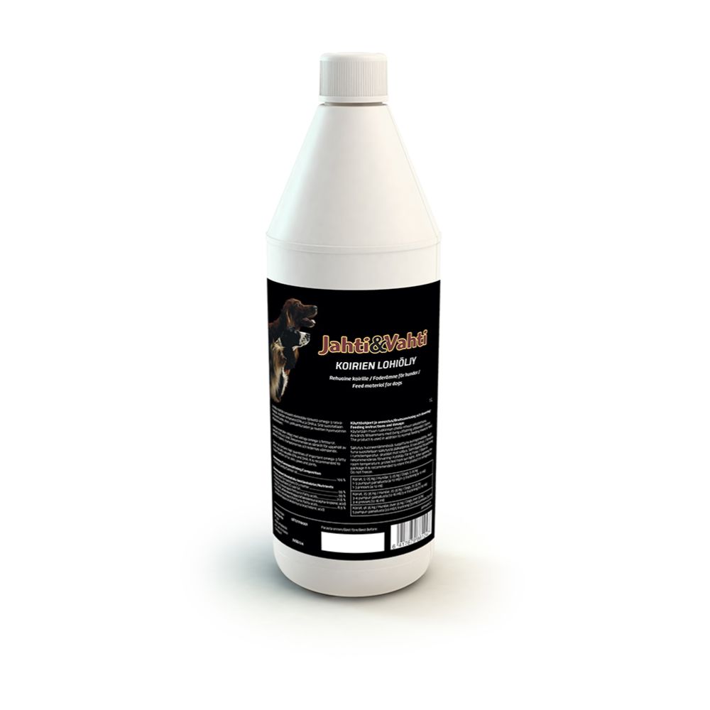 Jahti&Vahti Koirien Lohiöljy 1000 ml