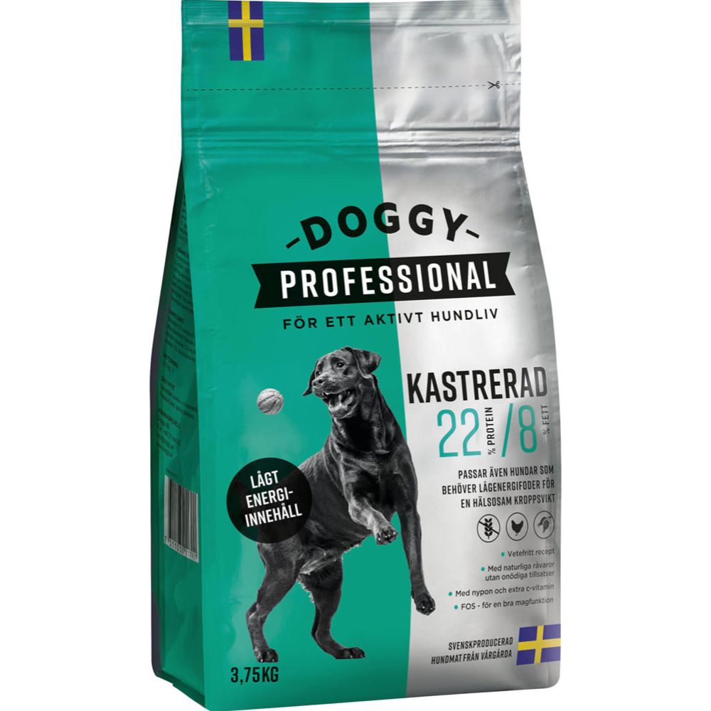 Doggy Professional Kastrerad 3,75 kg