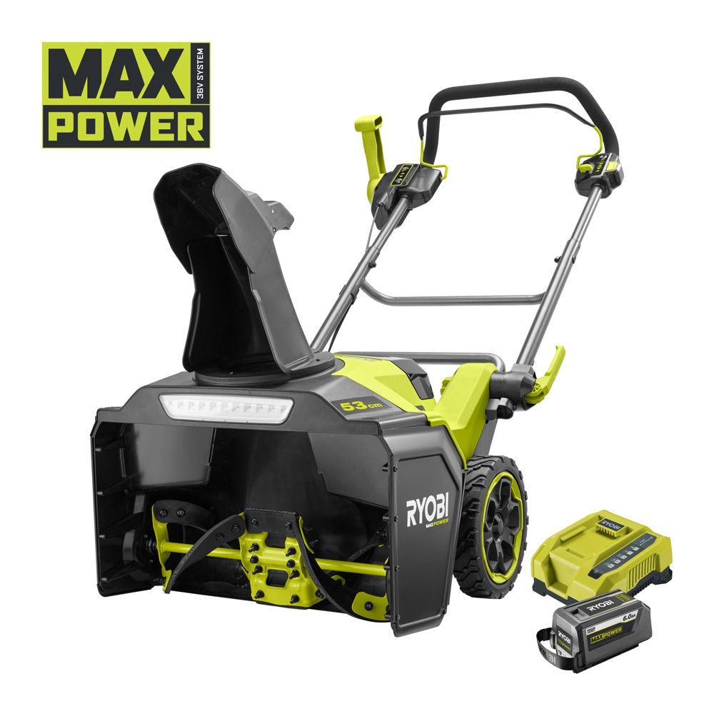 Ryobi MAX POWER 53 cm akulumepuhur RY36STX53B-160 (6,0 Ah)