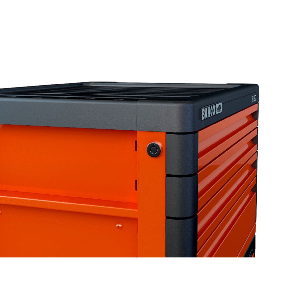 Bahco 1477K8 GREY E77 Premium Storage HUB tööriistakäru 26", 8 sahtlit