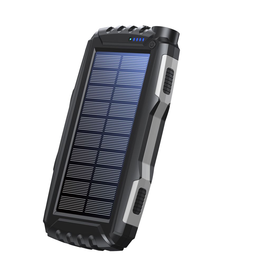 Denver PSO-20010 powerbank med solcell 20 000 mAh
