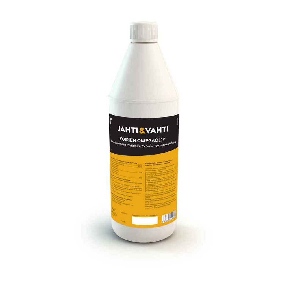 Jahti&Vahti koirien omegaöljy 1000 ml