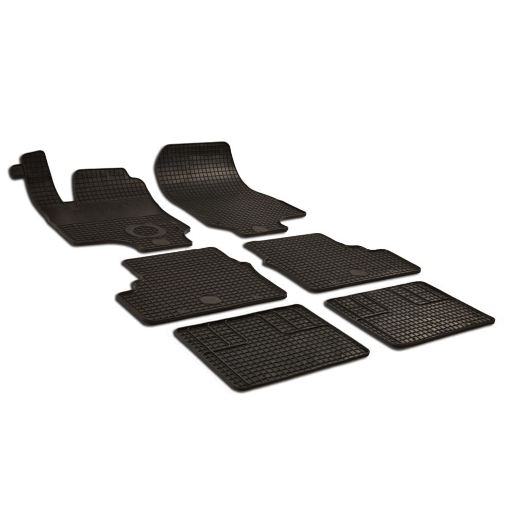 Kummimattide komplekt, Opel Zafira, must