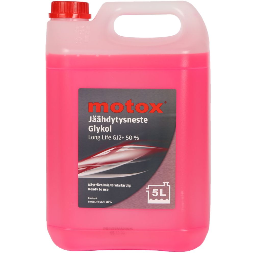 Motox -36°C Long life G12+ pakkasneste punainen 5 l