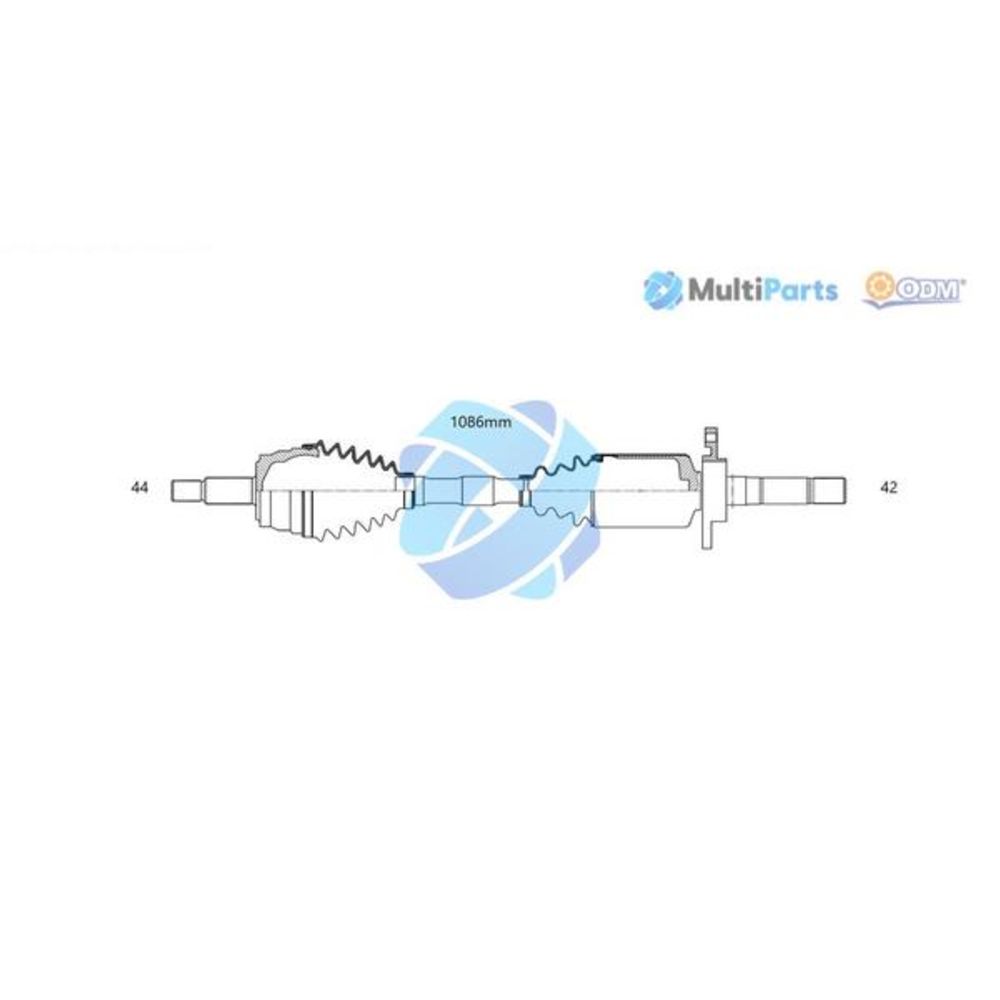 Drivaxel 17-06318