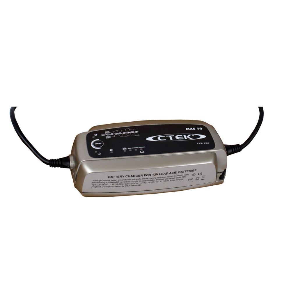 CTEK MXS10 underhållsladdare 12 V/10 A