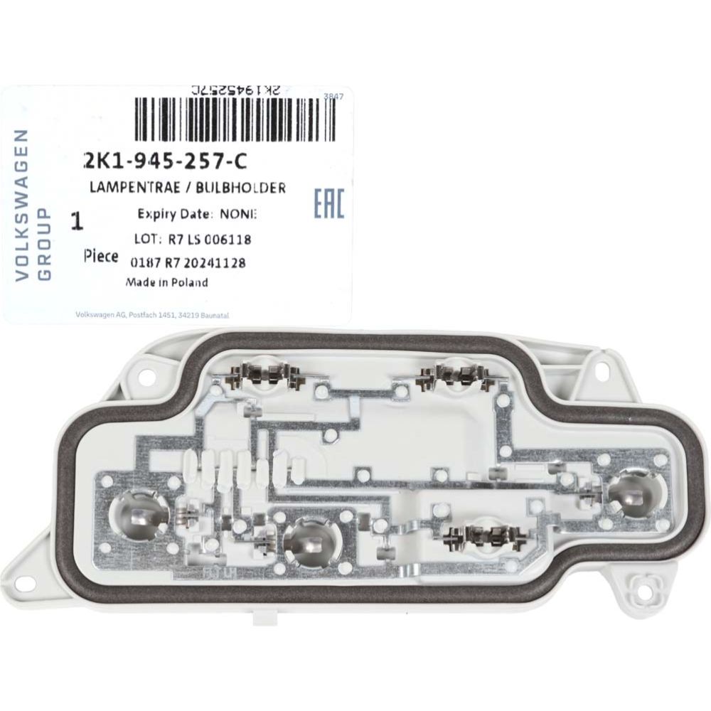 Lamphållare, bakljus 50-02881