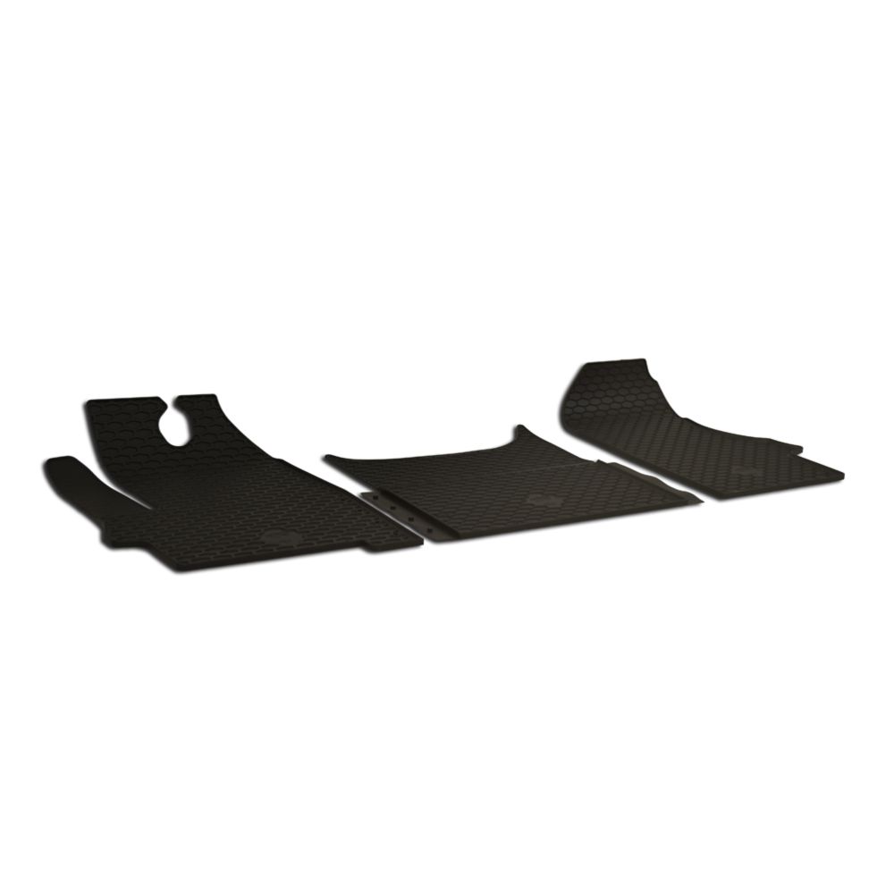 Gummimattsats Iveco Daily 2014- gummi svart