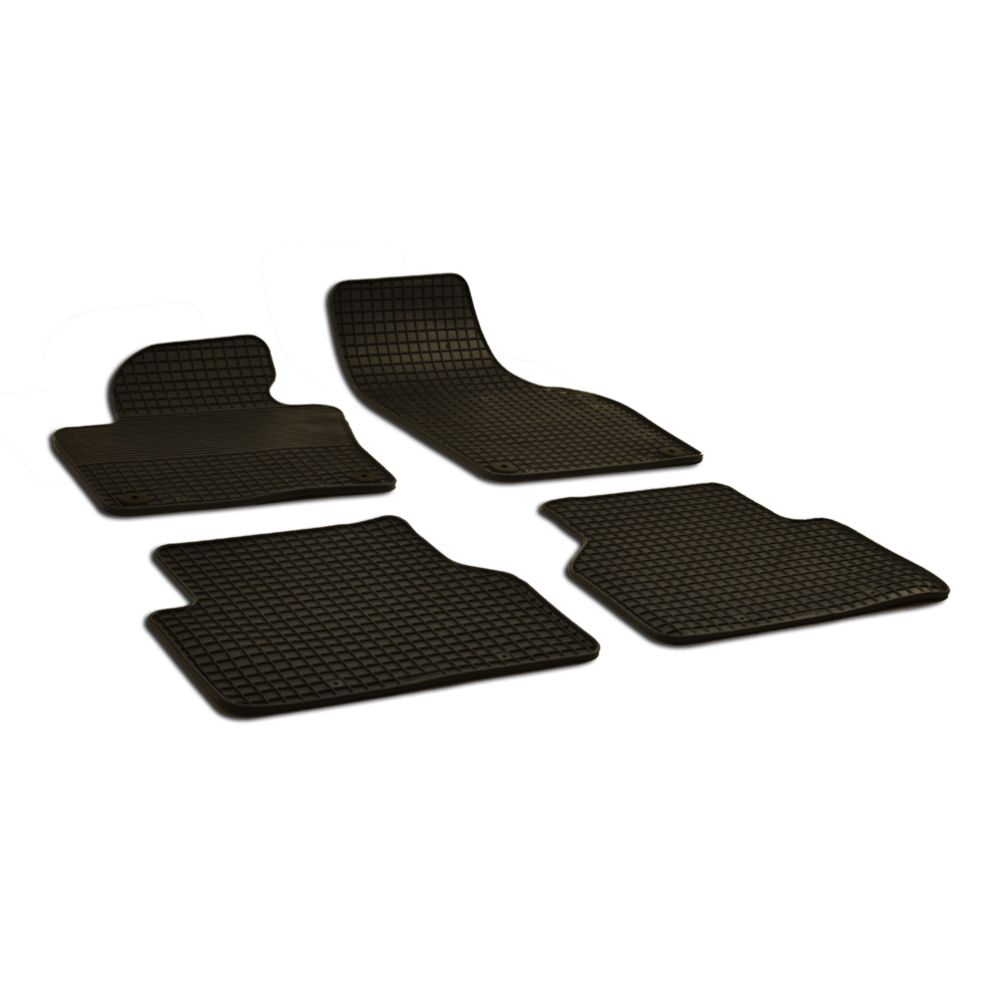 Kummimattide komplekt, VW Tiguan, 2007—2016, must