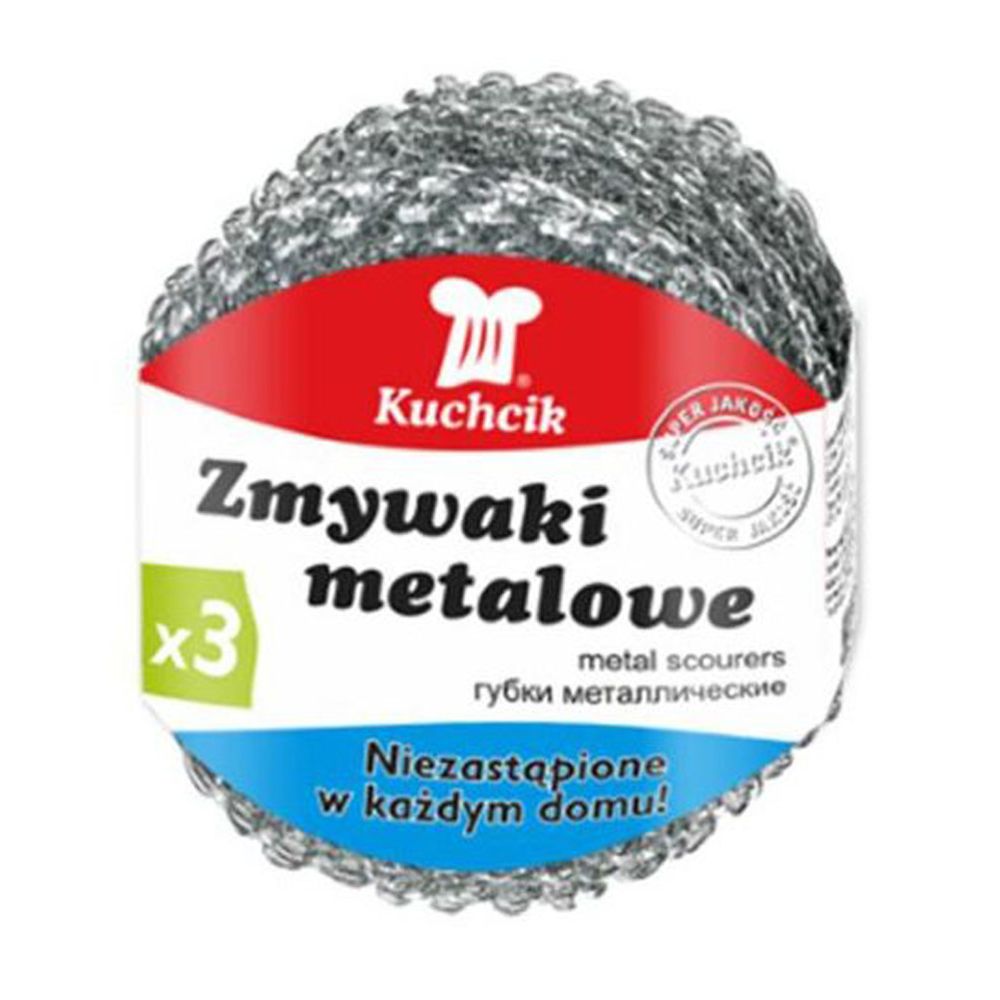 Kuchcik metallist küürimissvamm, 3 tk