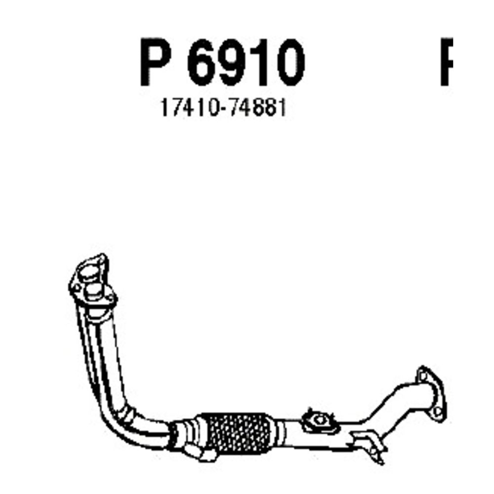 Avgasrör 14-6868