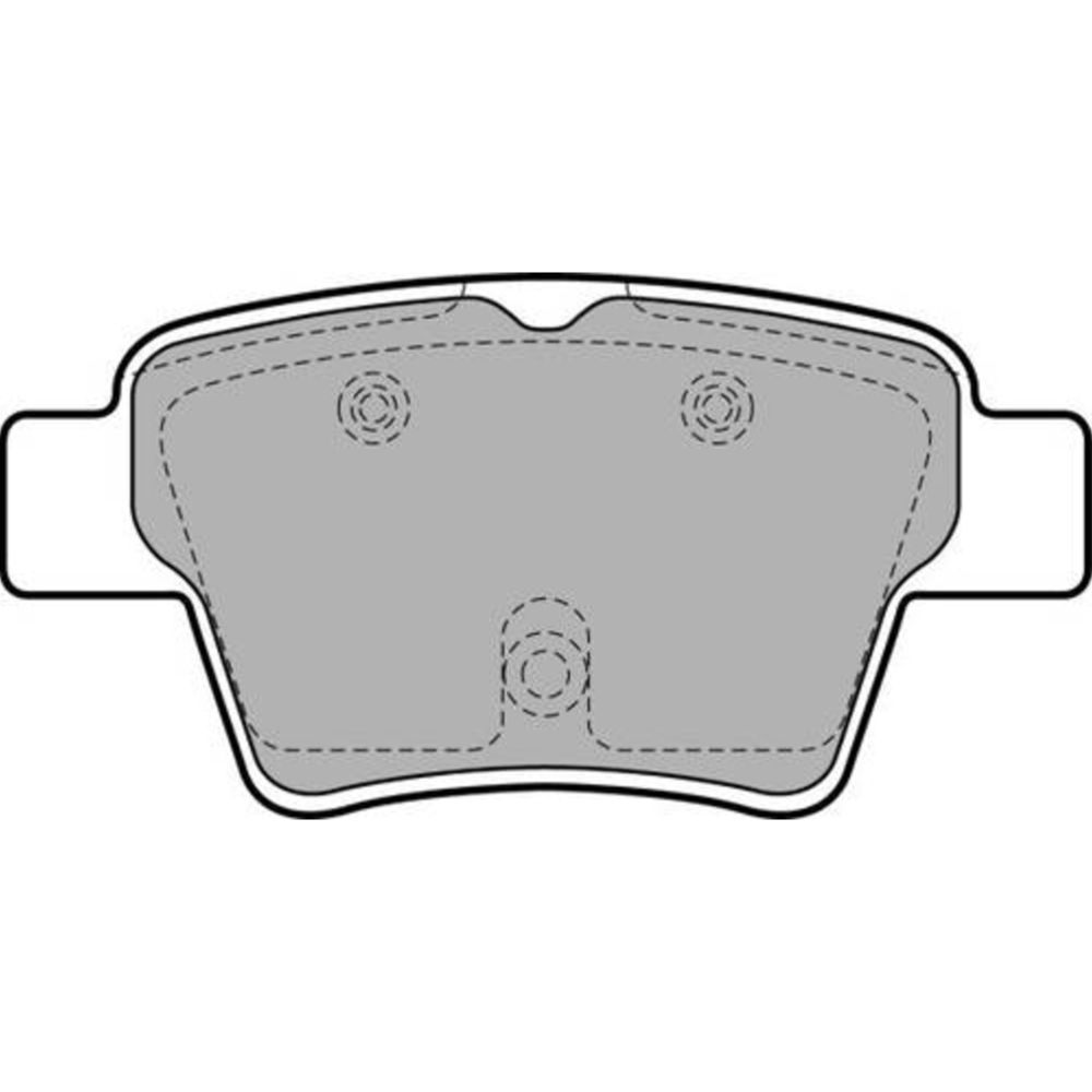 Bromsbeläggssats 22-1901