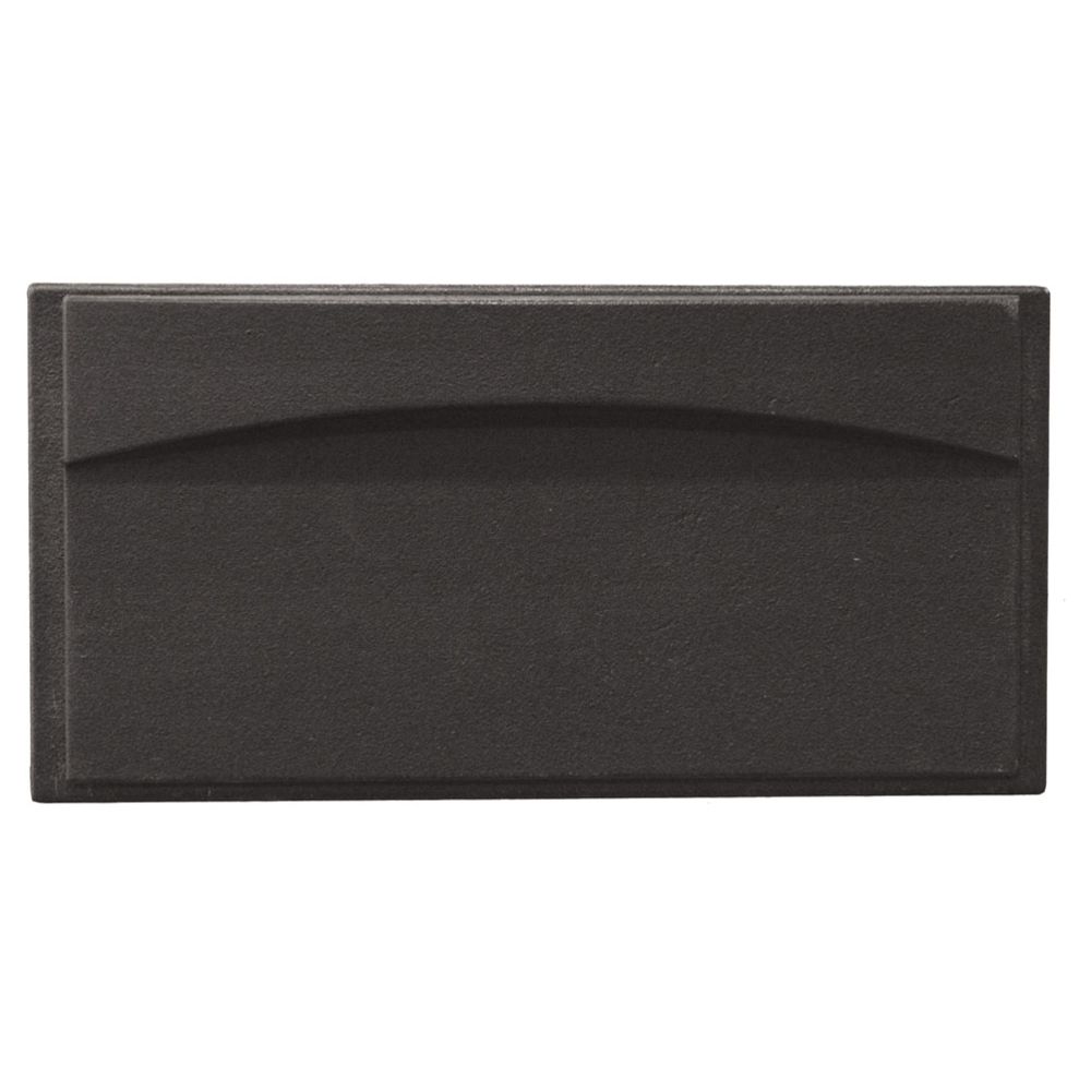 Pisla HTT412 tuhkaluukku 270 mm x 130 mm musta
