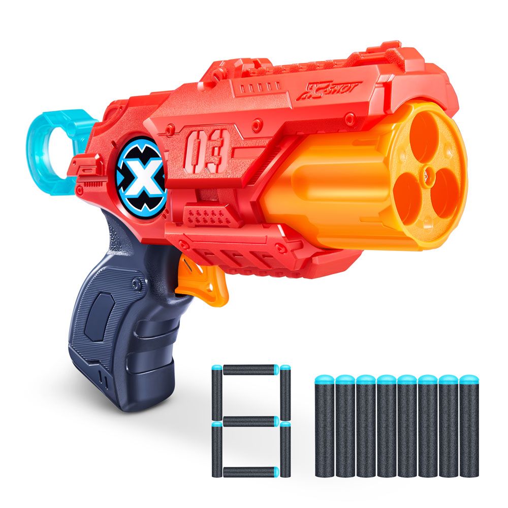 X-Shot Excel MK 3 Blaster mängupüstol ja 8 noolt