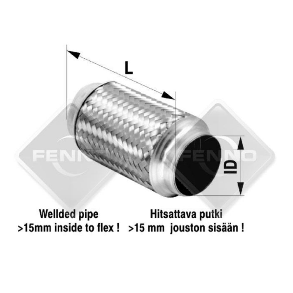 Flexrör 60 x 150 mm