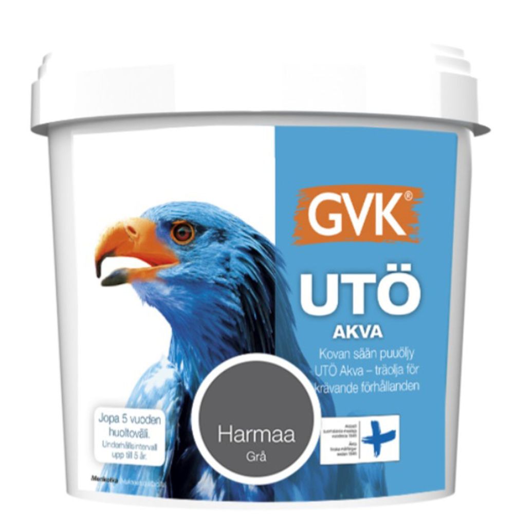 Utö Akva harmaa puuöljy 2,7 L