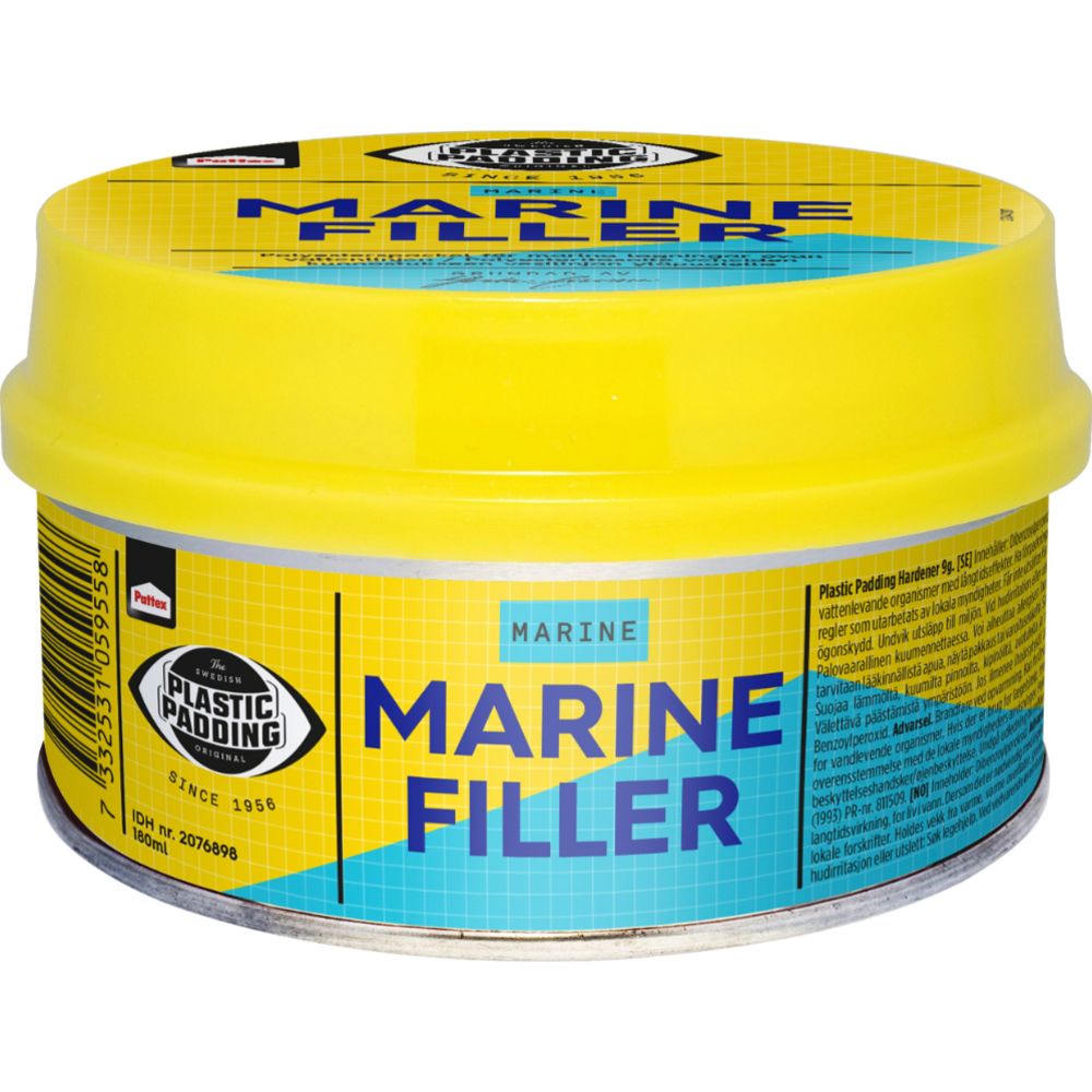 Plastic Padding Marine Filler 180 ml