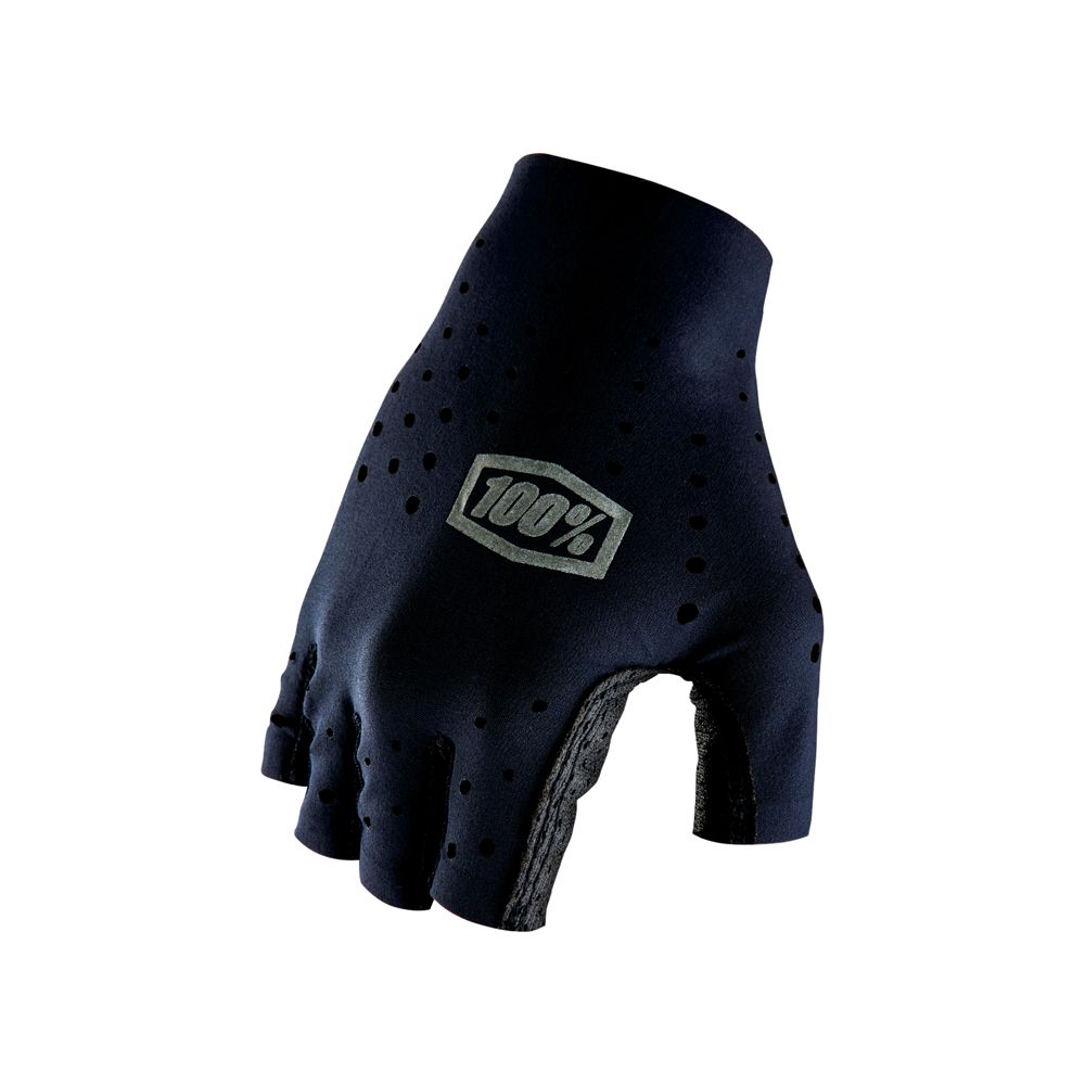 100% Sling cykelhandskar kortfingrade svarta