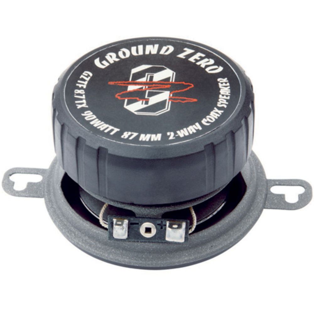 Ground Zero Titanium GZTF 8.7TX / GZCS 8.7CX 3,5" 2-ribalised koaksiaalkõlarid, 2 tk