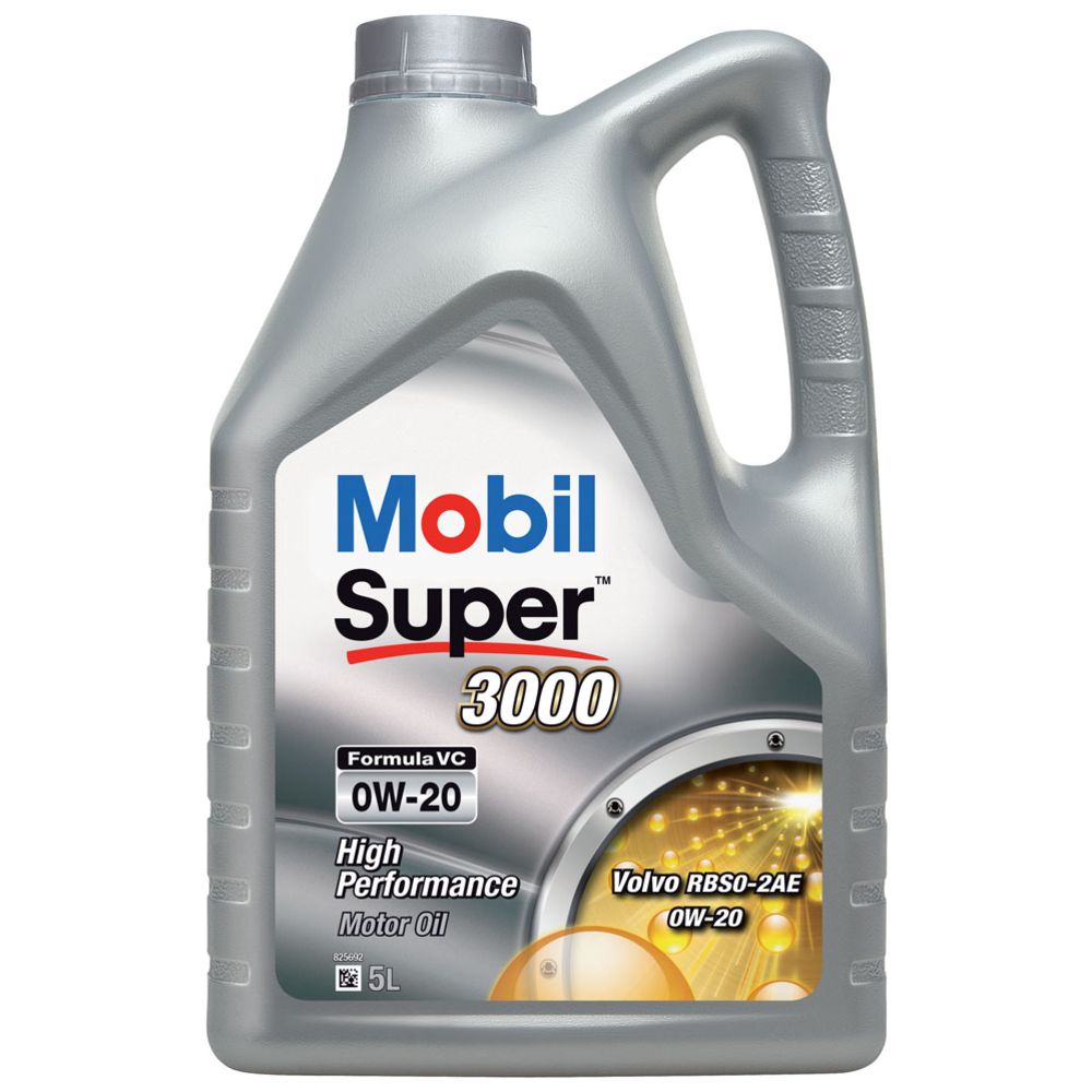 Mobil Super 3000 Formula VC 0W-20 5 l moottoriöljy