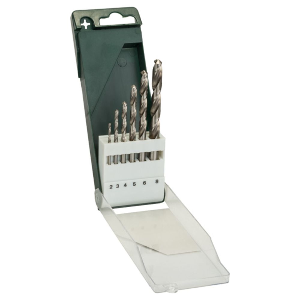 Bosch HSS G metallipuuride komplekt 2-8 mm 6 osa