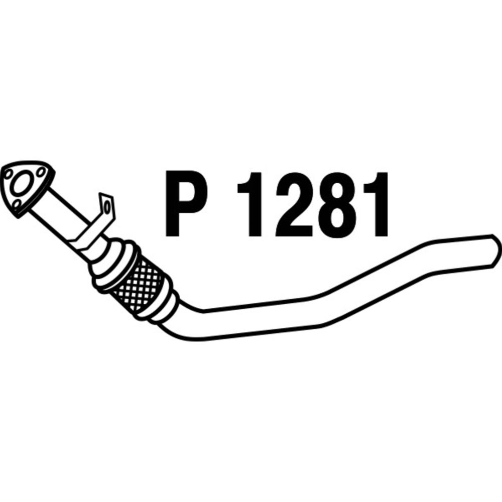 Avgasrör 14-1277