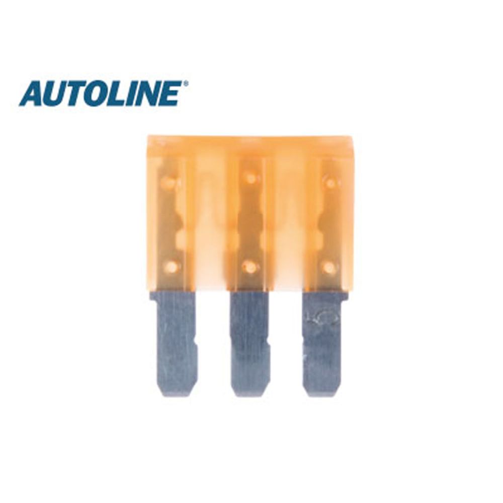 Autoline MICRO-3 flatsäkring 5 A orange 5 st.
