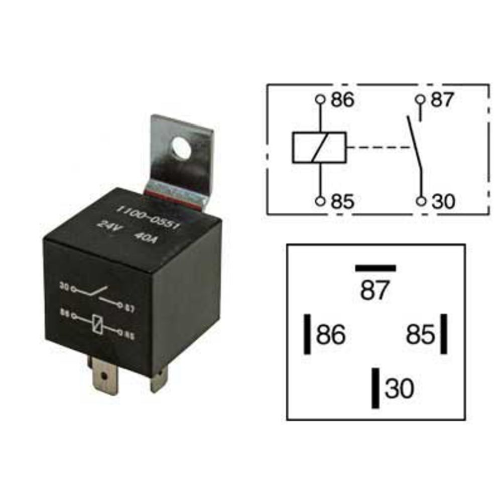 Lülitusrelee 24 V/20 A