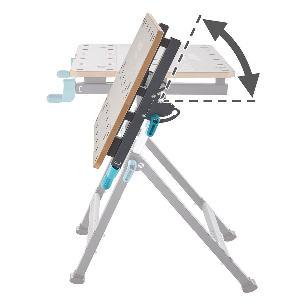 Wolfcraft Master 650 Ergo säädettävä työpöytä