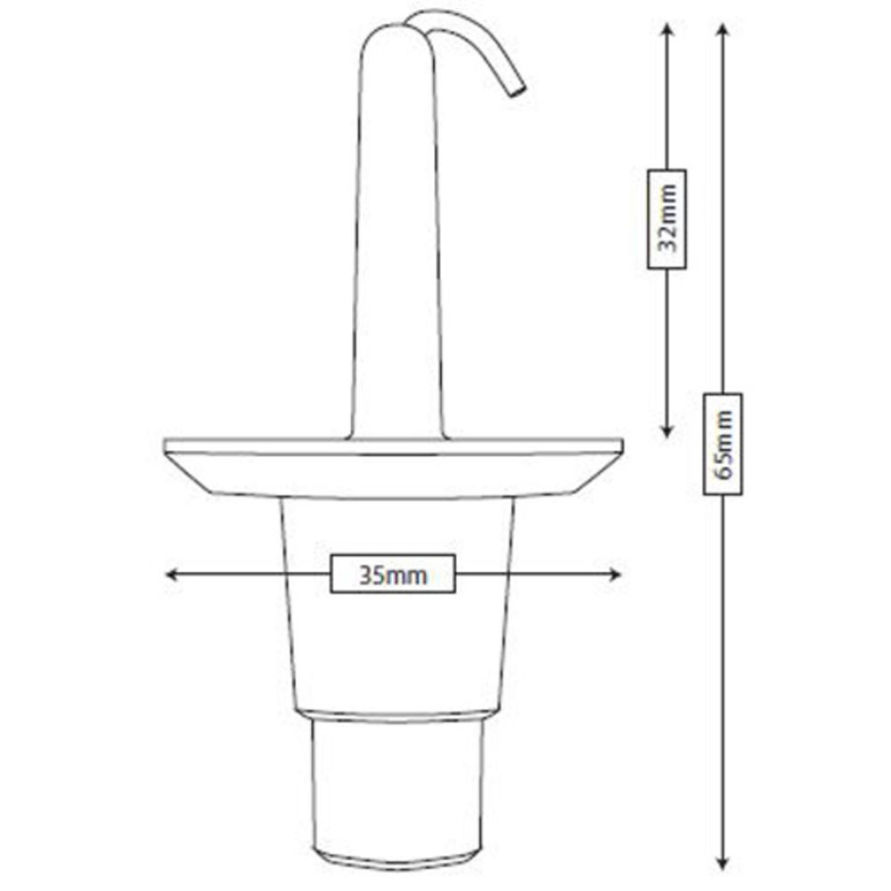 Fäste för köldskydd 32 mm