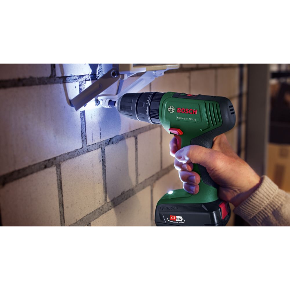 Bosch EasyImpact slagborrmaskin 18V-38 2,0 Ah