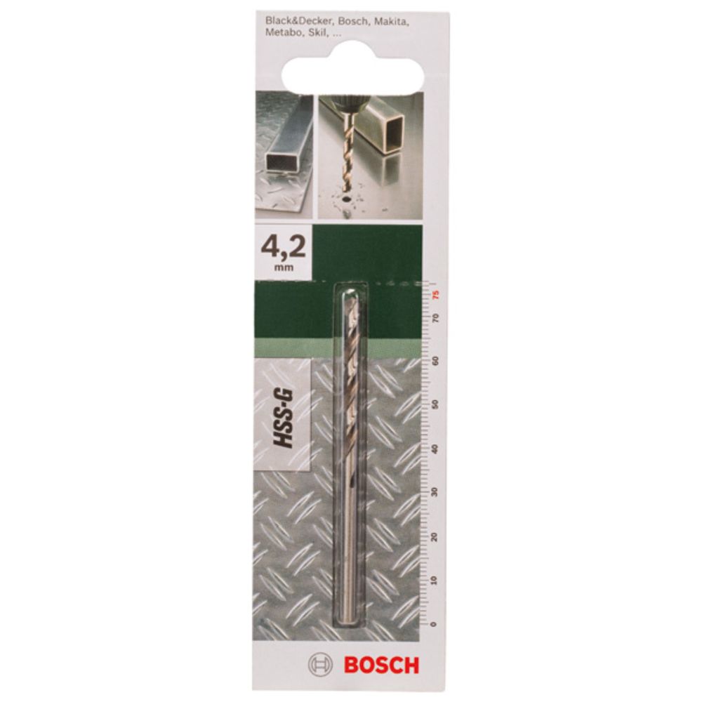 Bosch HSS G metalliporanterä 4,2 mm