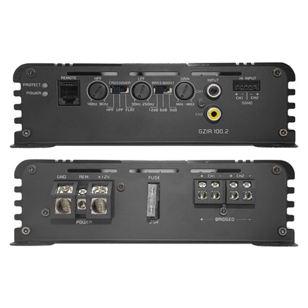 Ground Zero GZIA 100.2 Iridium 2-kanals förstärkare