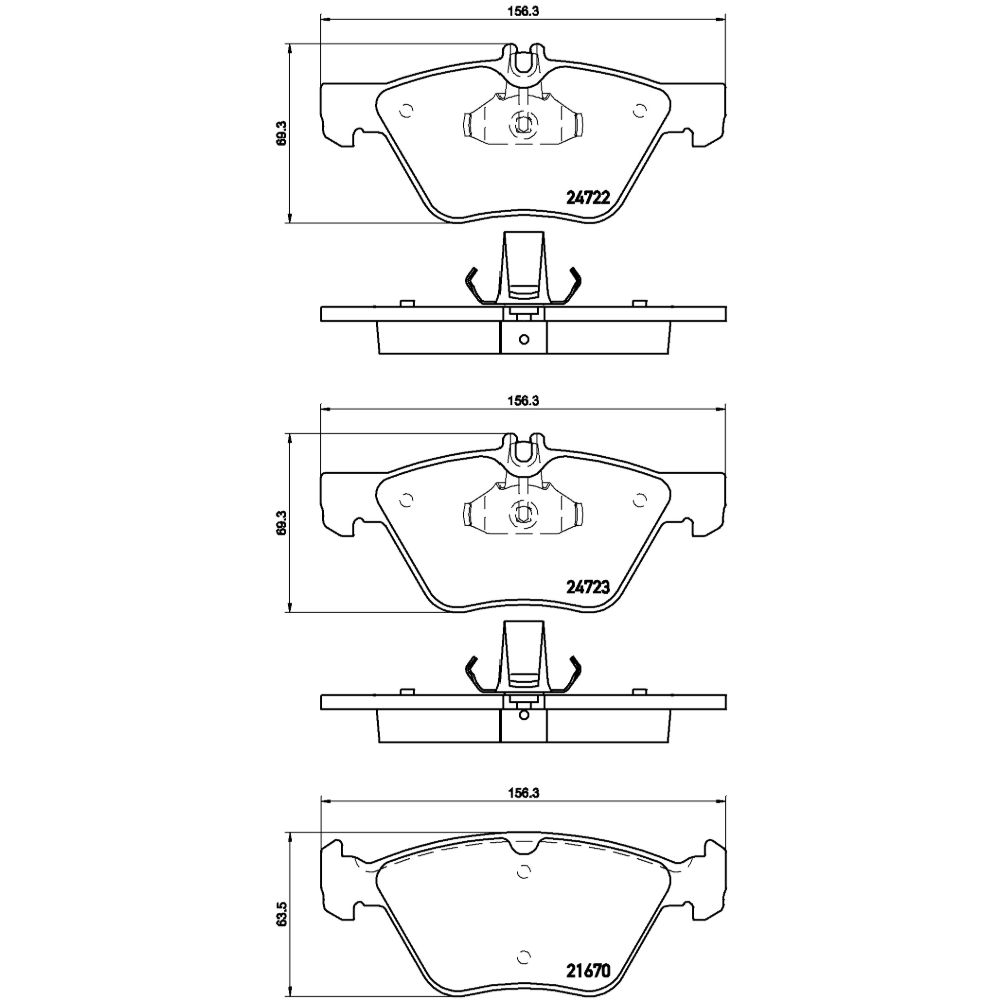 Piduriklotside komplekt 22-0513