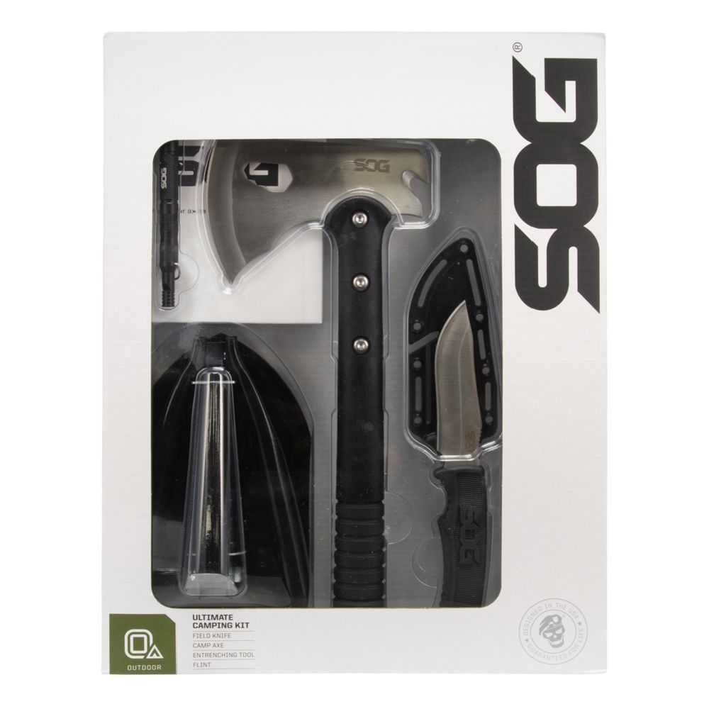 SOG Ultimate Camping Kit retkeilyvarustesetti