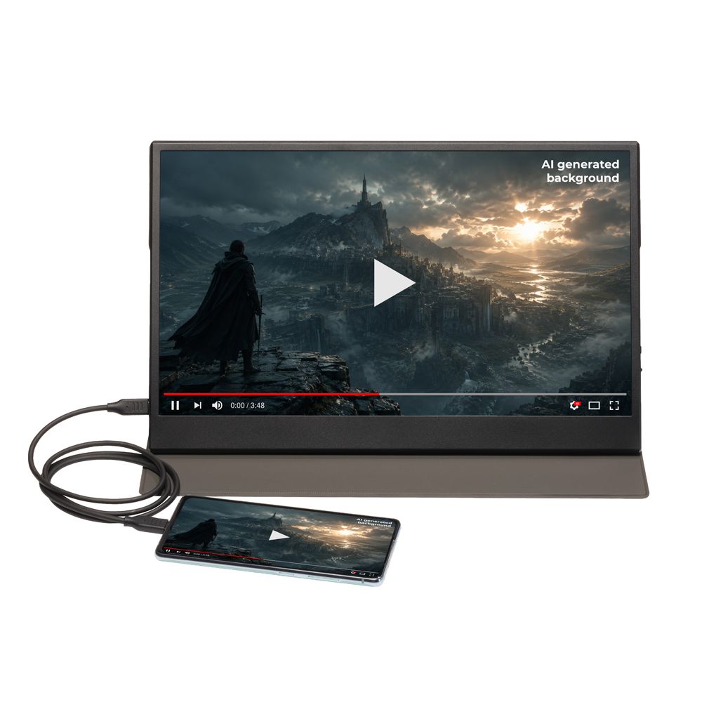 Denver PMO-15604 15,6" bärbar Full HD-monitor