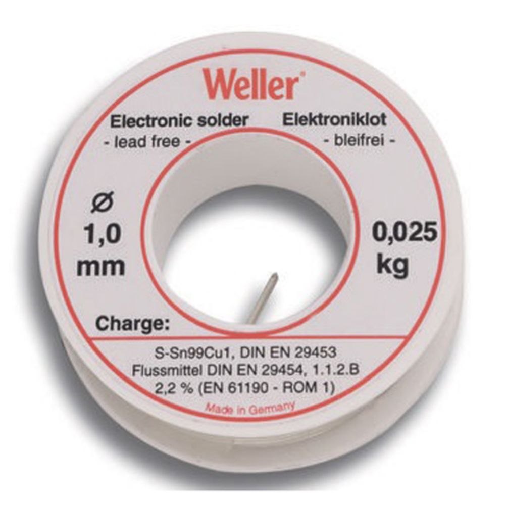 Weller EL99 lödtenn 1,0 mm 100 g